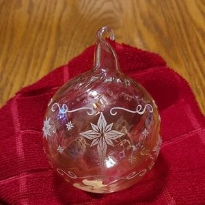 Princess House 2001 Holiday Ornament